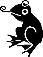 Baffoon isn't such an affectionate term.  Again, toads are dissed.  Image by Microsoft clipart.